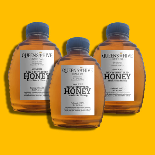 Pure Raw Honey 16 oz. (3-Pack)